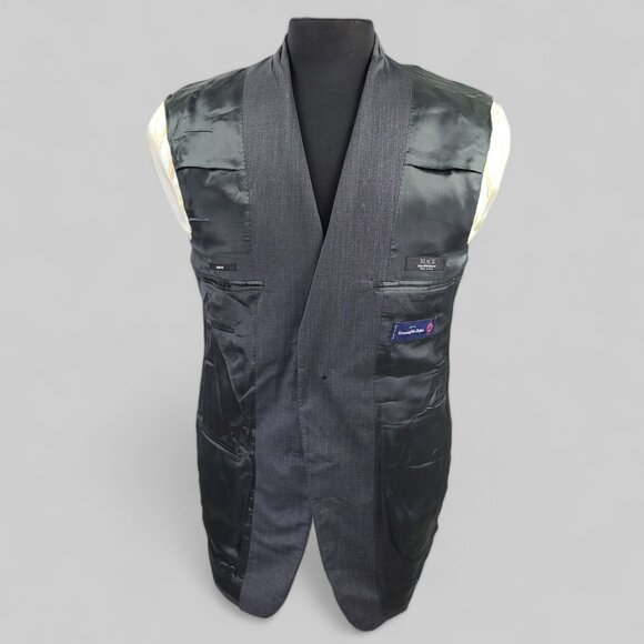 Saks Fifth Avenue Black Label Slim Fit Ermenegildo Zegna Cloth Blazer 40R - Picture 9 of 16